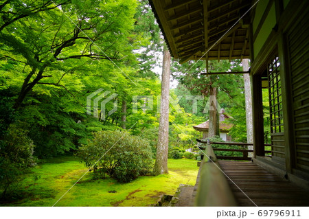 京都大原三千院の苔庭20 69796911