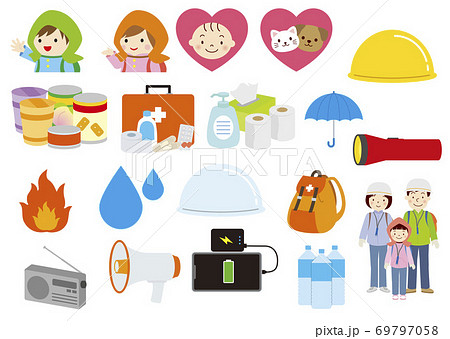 防災イラスト 69797058