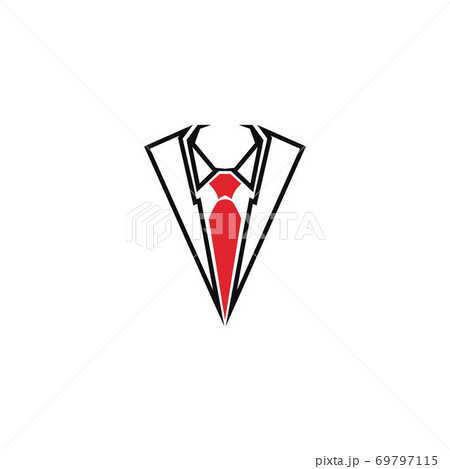 Vector coat tie for business design 69797115