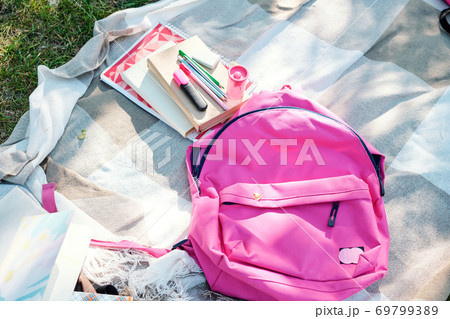 Girls satchel and workbooks 69799389