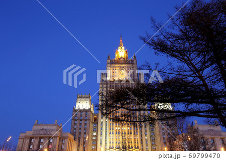 Ministry of Foreign Affairs of the Russian Federation, Smolenskaya Square, Moscow, Russia 69799470