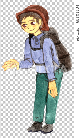 笑顔のお父さん 69801634