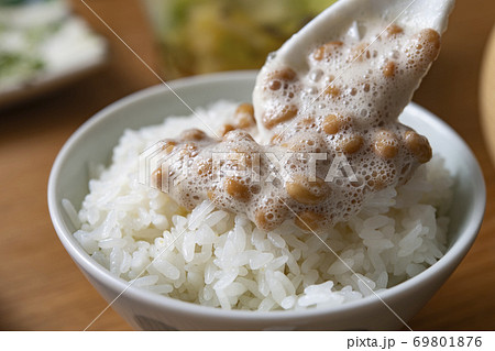 酢納豆ごはん 酢納豆ごはん 69801876