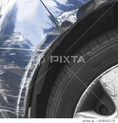 Dented car Dented car 69804370