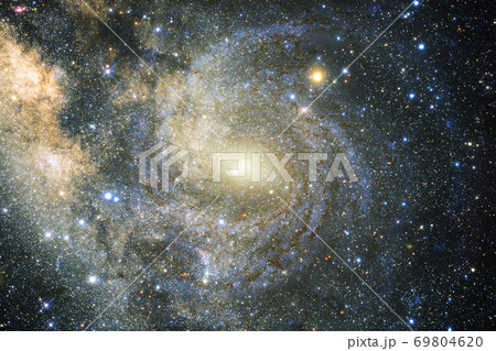 Nebula, cluster of stars in deep space. Elements of this image furnished by NASA 69804620