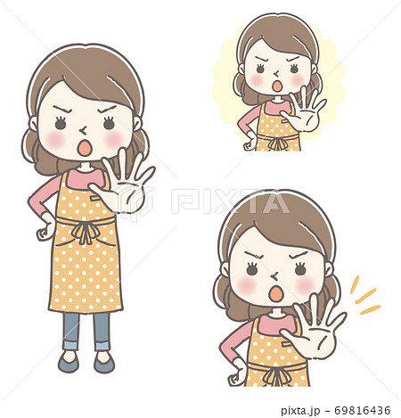 主婦　ポーズセット9 69816436