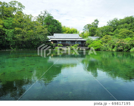静岡県 楽寿園 満水の小浜池 9月 静岡県 楽寿園 満水の小浜池 9月 69817195