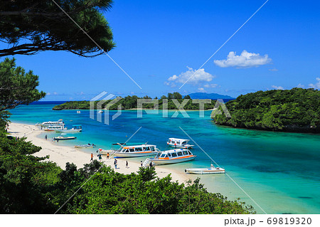 石垣島の絶景 川平湾 石垣島の絶景 川平湾 69819320