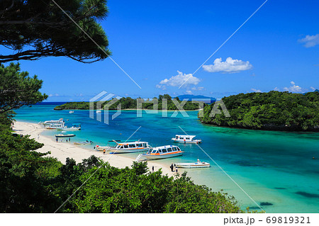 石垣島の絶景　川平湾 69819321