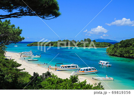 石垣島の絶景 川平湾 石垣島の絶景 川平湾 69819356