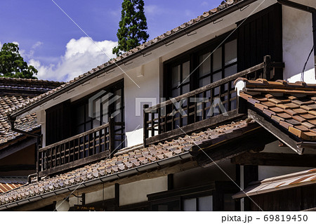 吹屋ふるさと村　吹屋の町並み　岡山県高梁市 69819450