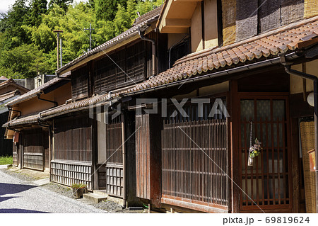吹屋ふるさと村　吹屋の町並み　岡山県高梁市 69819624