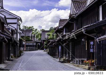 吹屋ふるさと村　吹屋の町並み　岡山県高梁市 69819633