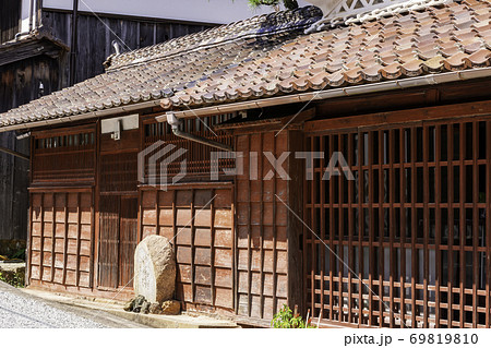 吹屋ふるさと村　吹屋の町並み　岡山県高梁市 69819810