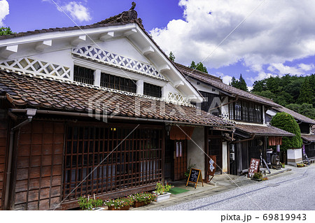 吹屋ふるさと村　吹屋の町並み　岡山県高梁市 69819943