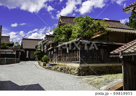 吹屋ふるさと村 吹屋の町並み 岡山県高梁市 吹屋ふるさと村 吹屋の町並み 岡山県高梁市 69819955