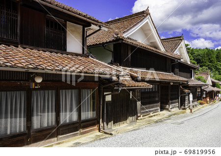 吹屋ふるさと村 吹屋の町並み 岡山県高梁市 吹屋ふるさと村 吹屋の町並み 岡山県高梁市 69819956