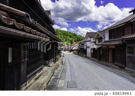 吹屋ふるさと村　吹屋の町並み　岡山県高梁市 69819963