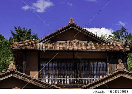 吹屋ふるさと村 吹屋の町並み 岡山県高梁市 吹屋ふるさと村 吹屋の町並み 岡山県高梁市 69819993