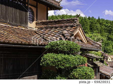 吹屋ふるさと村　吹屋の町並み　岡山県高梁市 69820031
