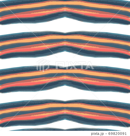 Seamless vector pattern with doodle lines 69820091