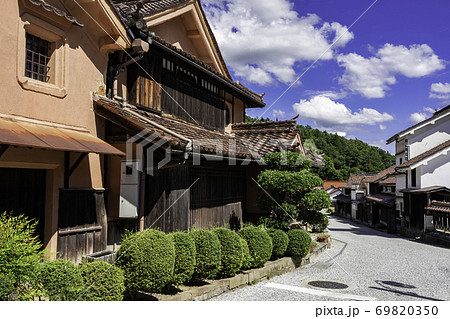 吹屋ふるさと村 吹屋の町並み 岡山県高梁市 吹屋ふるさと村 吹屋の町並み 岡山県高梁市 69820350