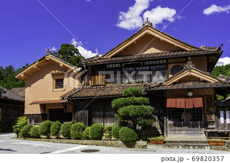 吹屋ふるさと村 吹屋の町並み 岡山県高梁市 吹屋ふるさと村 吹屋の町並み 岡山県高梁市 69820357