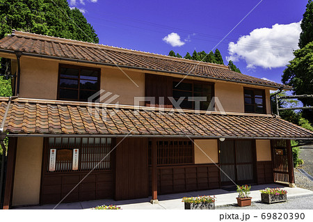 吹屋ふるさと村 吹屋の町並み 岡山県高梁市 吹屋ふるさと村 吹屋の町並み 岡山県高梁市 69820390