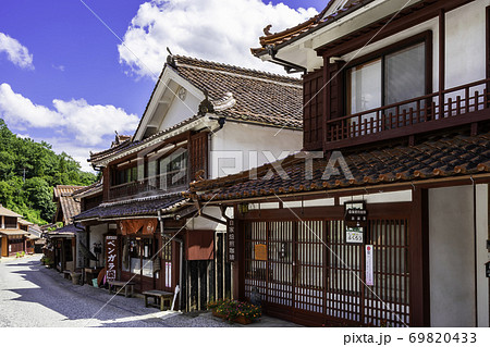 吹屋ふるさと村　吹屋の町並み　岡山県高梁市 69820433