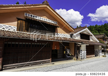 吹屋ふるさと村　吹屋の町並み　岡山県高梁市 69820436