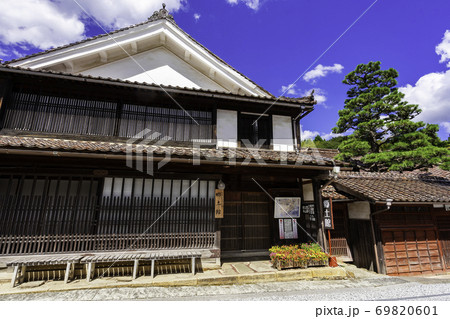 吹屋ふるさと村　吹屋の町並み　郷土館　岡山県高梁市 69820601
