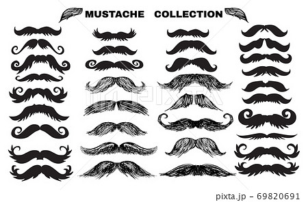 Mustache collection 3 69820691
