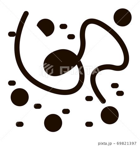 Microscopic Bacterium Organism Vector Sign Icon Microscopic Bacterium Organism Vector Sign Icon 69821397