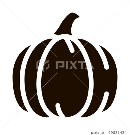 Healthy Food Vegetable Pumpkin Vector Sign Icon Healthy Food Vegetable Pumpkin Vector Sign Icon 69821424