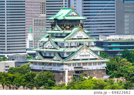 《大阪府》大阪城・都市風景 《大阪府》大阪城・都市風景 69822662