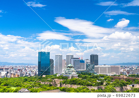 《大阪府》大阪城・都市風景 《大阪府》大阪城・都市風景 69822673