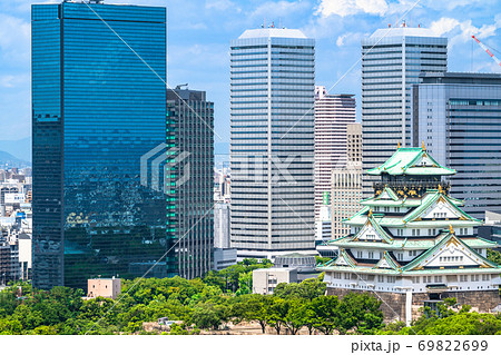 《大阪府》大阪城・都市風景 《大阪府》大阪城・都市風景 69822699