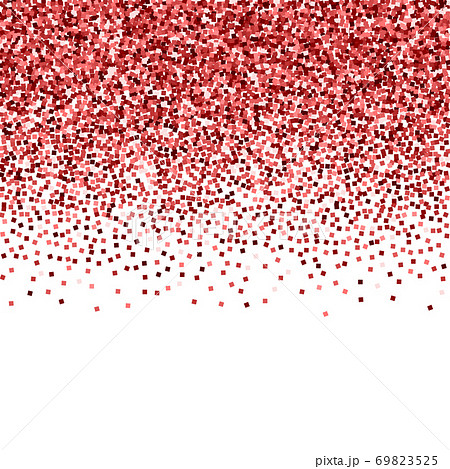 Red gold glitter luxury sparkling confetti. Scatte 69823525
