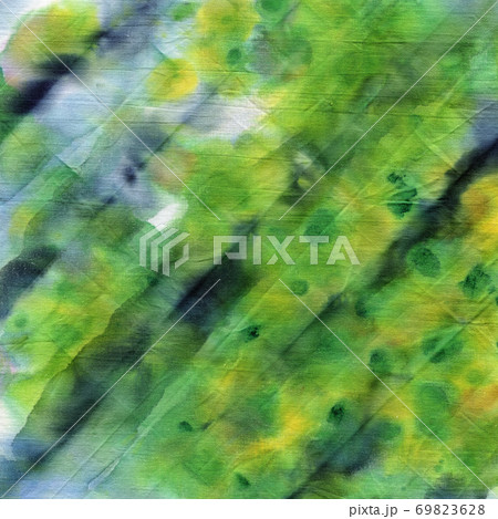 Tie dyed pattern on cotton fabric for background. Tie dyed pattern on cotton fabric for background. 69823628