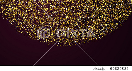 Gold triangles luxury sparkling confetti. Scattere Gold triangles luxury sparkling confetti. Scattere 69826385