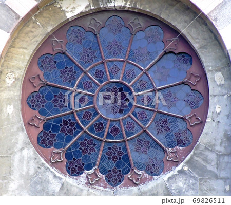 Stained glass window Stained glass window 69826511