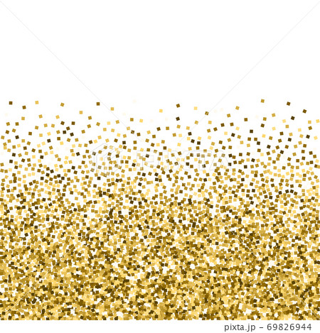 Gold glitter luxury sparkling confetti. Scattered  69826944