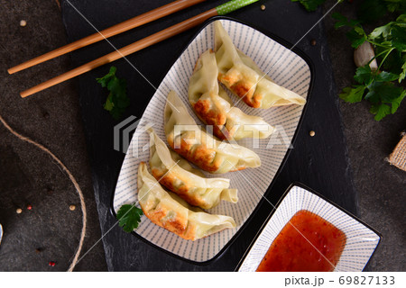 Gyoza dumplings 69827133