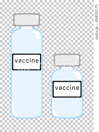 Two bottles containing vaccines, vials Two bottles containing vaccines, vials 69830173