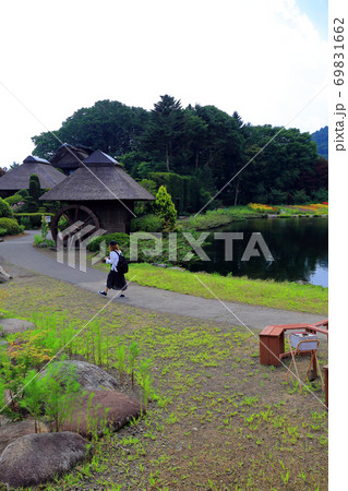 山梨県 夏の忍野八海 山梨県 夏の忍野八海 69831662