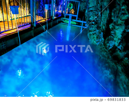 龍泉洞の地底湖1 69831833