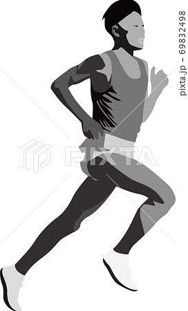 ランナーのイラスト素材