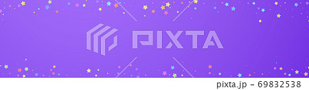 Festive vibrant confetti. Celebration stars. Color Festive vibrant confetti. Celebration stars. Color 69832538