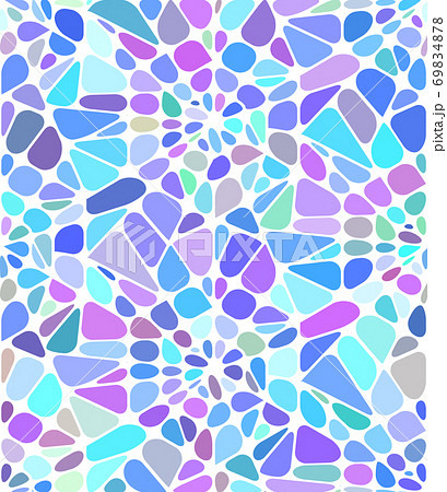 stained glass background blue