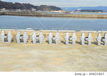 製作中のテトラポット（平潟港／茨城県北茨城市） 69835807